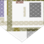 Nappe Motif vert pâle en tartan sans à damiers (Angle)