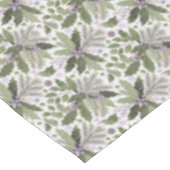 Nappe Motif vert pourpre n° 17 ID1009 (Angle)