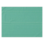 Nappe Motif vert stylisé de feuille (Devant (Horizontal))