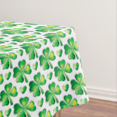 Nappe Motif verte Shamrock (In Situ)