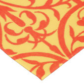 Nappe Motif victorien orange (Angle)