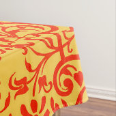 Nappe Motif victorien orange (In Situ)