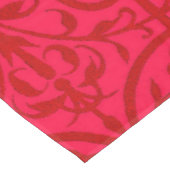 Nappe Motif victorien rouge (Angle)