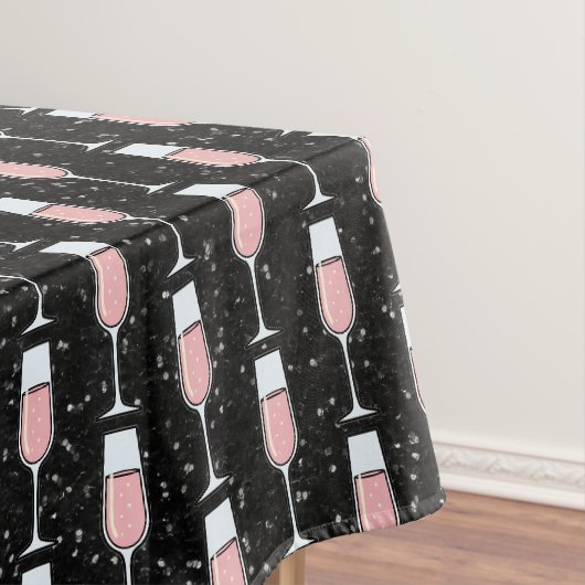 Nappe Motif Vin Rosé (In Situ)