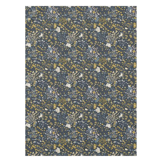 Nappe Motif vintage abstrait (Devant)