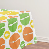 Nappe Motif vintage de couverts (In Situ)