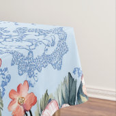 Nappe Motif vintage de fraises et fleurs (In Situ)