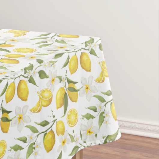 Nappe Motif vintage Lemon Tree (In Situ)