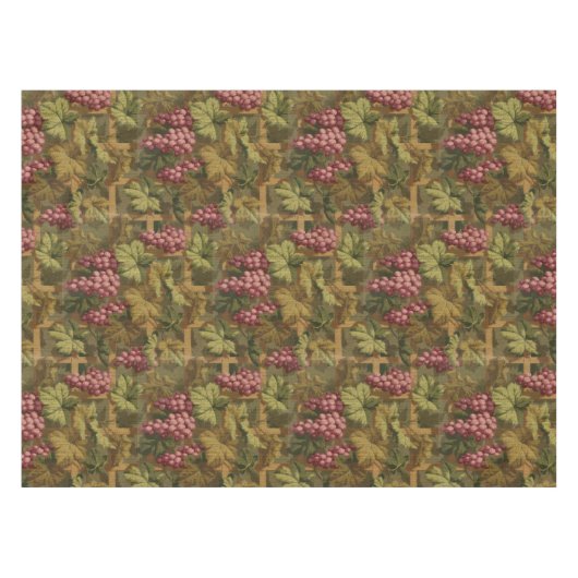 Nappe Motif vintage Trellis (Devant (Horizontal))