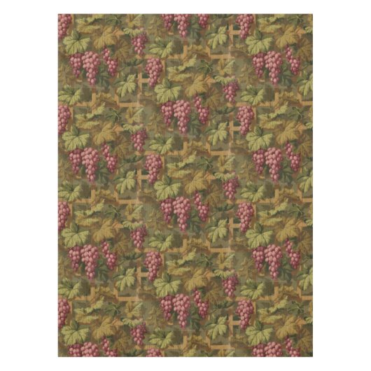 Nappe Motif vintage Trellis (Devant)