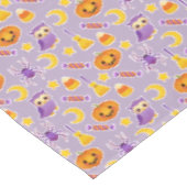 Nappe Motif violet de fête de Halloween avec des (Angle)