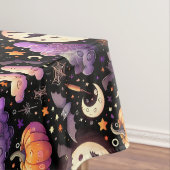 Nappe Motif Whimsical Halloween Night Sky (In Situ)