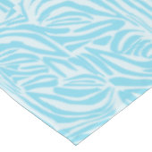 Nappe Motif Zèbre Bleu (Angle)