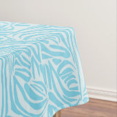 Nappe Motif Zèbre Bleu (In Situ)