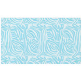Nappe Motif Zèbre Bleu (Devant (Horizontal))