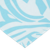 Nappe Motif Zèbre Bleu (Angle)