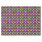 Nappe Motif Zig Zag Mardi Gras (Devant (Horizontal))