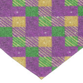Nappe Motif Zig Zag Mardi Gras (Angle)