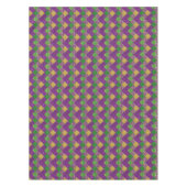 Nappe Motif Zig Zag Mardi Gras (Devant)