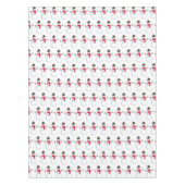 Nappe Motoneige aquarelle Festive Xmas mignon hiver (Devant)