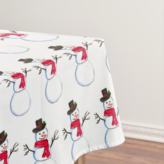 Nappe Motoneige aquarelle Festive Xmas mignon hiver (In Situ)