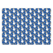 Nappe Mouette drôle avec frites dessin animé (Devant (Horizontal))