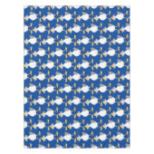 Nappe Mouette drôle avec frites dessin animé (Devant)