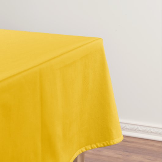 Nappe Moutarde citron jaune foncé de couleur solide (In Situ)
