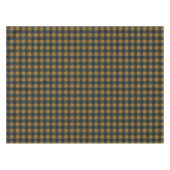 Nappe Moutarde Jaune Buffle Plaid Russe Ferme (Devant (Horizontal))