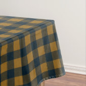 Nappe Moutarde Jaune Buffle Plaid Russe Ferme (In Situ)