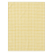 Nappe Moutarde rustique Jaune En vichy Buffalo Plaid (Devant)
