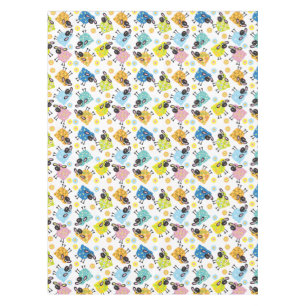 Nappe moutons décoratifs