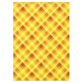 Nappe moyenne à carreaux jaune jaune d'œuf mignon (Devant)