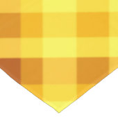 Nappe moyenne à carreaux jaune jaune d'œuf mignon (Angle)