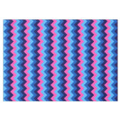 Nappe moyenne à motif chevron bleu rose Cool (Devant (Horizontal))