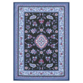 Nappe Moyenne Moquette bleue Persique (Devant)