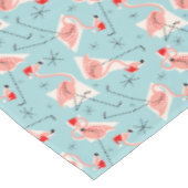 Nappe multi bleue de Santa de Flamant rose (Angle)