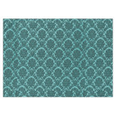 Nappe Multi-Size turquoise de classique de damassé (Devant (Horizontal))