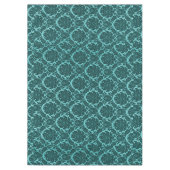 Nappe Multi-Size turquoise de classique de damassé (Devant)