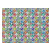 Nappe Multicolore, rustique, patchwork, patchwork (Devant (Horizontal))