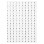 Nappe Musique Motif Melting Treble Clef noir et blanc (Devant)