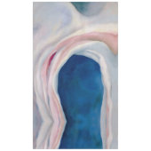 Nappe Musique rose et bleu par O'Keeffe (Devant)