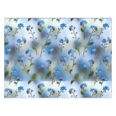 Nappe Myosotis délicats dans un bleu aéré (Devant (Horizontal))