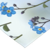Nappe Myosotis délicats dans un bleu aéré (Angle)
