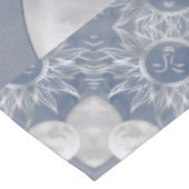 Nappe Mystique solaire | Dusty Blue Silver Moon Stars So (Angle)