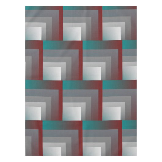 Nappe N - Bourgogne gris turquoise (Devant)