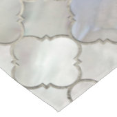 Nappe Nacre marocaine de motif de Quatrefoil (Angle)