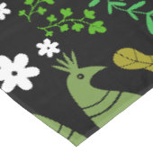 Nappe Naïve Nature Rustique Oiseau Art populaire (Angle)