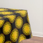 Nappe Nappe, Fleur Kaleidoscope Jaune Orange (In Situ)