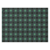 Nappe Nappe, Fleur Kaleidoscope Vert Noir (Devant (Horizontal))